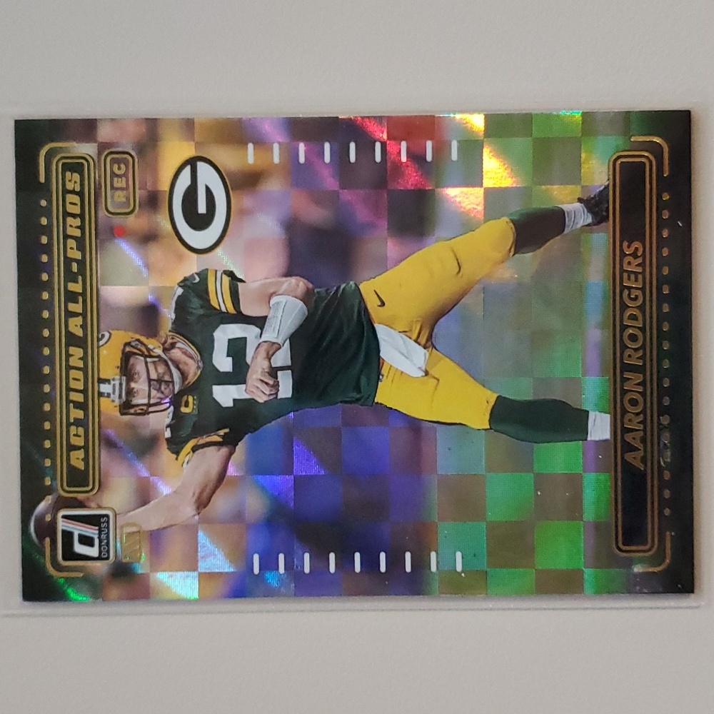 2022 Donruss Aaron Rodgers Action All-Pros AP-1 - Green Bay Packers